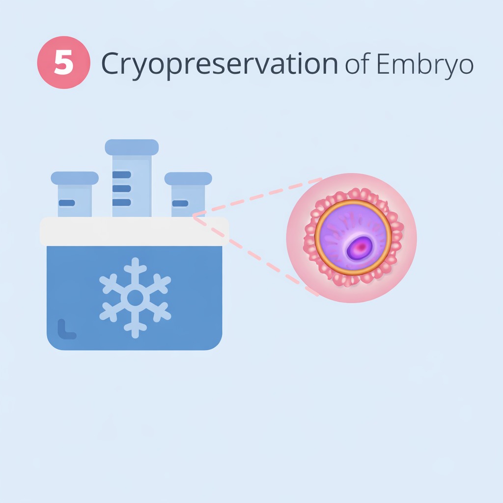 Step 5 Cryopreservation